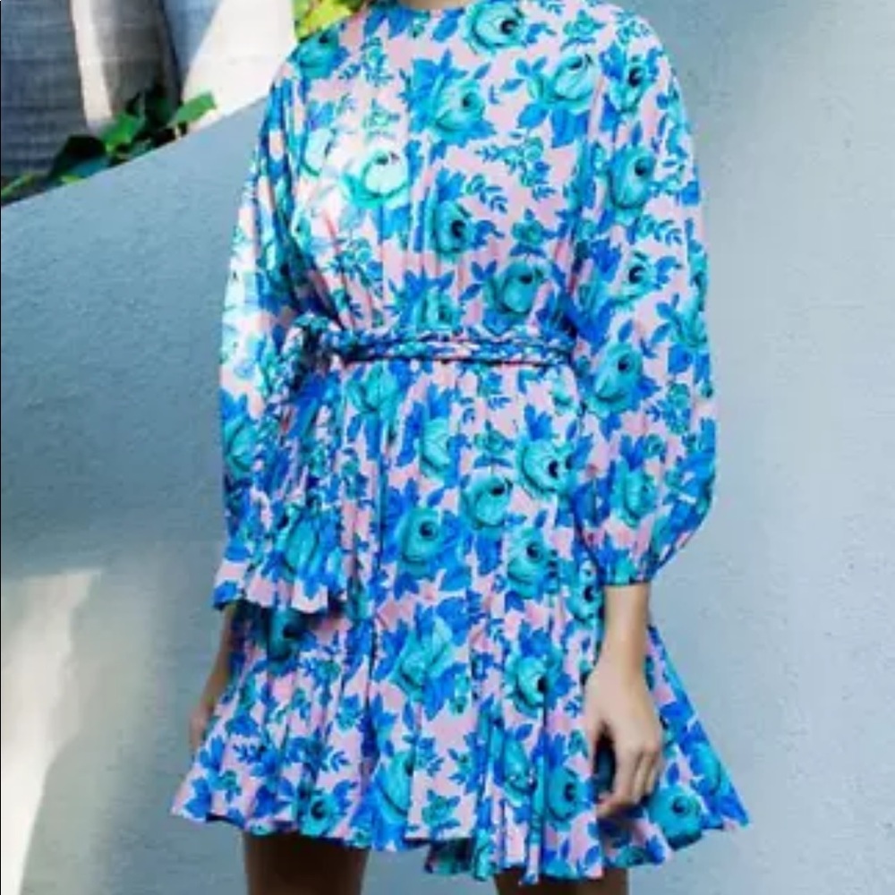 Rhode pop floral Ella dress Sz large